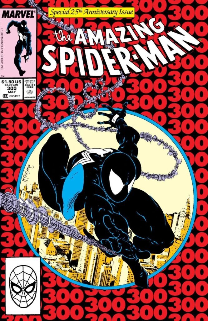 Capa de The Amazing Spider-Man #300 (1988), com Venom