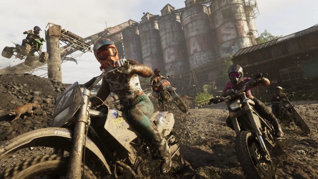 Captura oficial de GTA 6: motos off-road em Mount Kalaga
