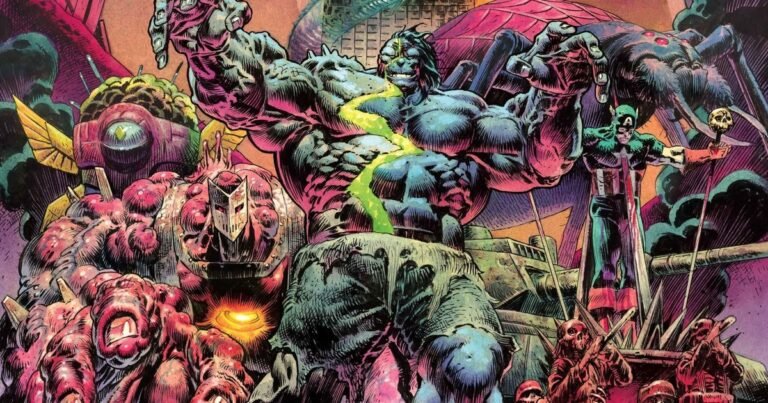O Hulk Infernal e seus Vingadores Infernais na capa de Hulk War: Infernal Rage #1, de Nic Klein