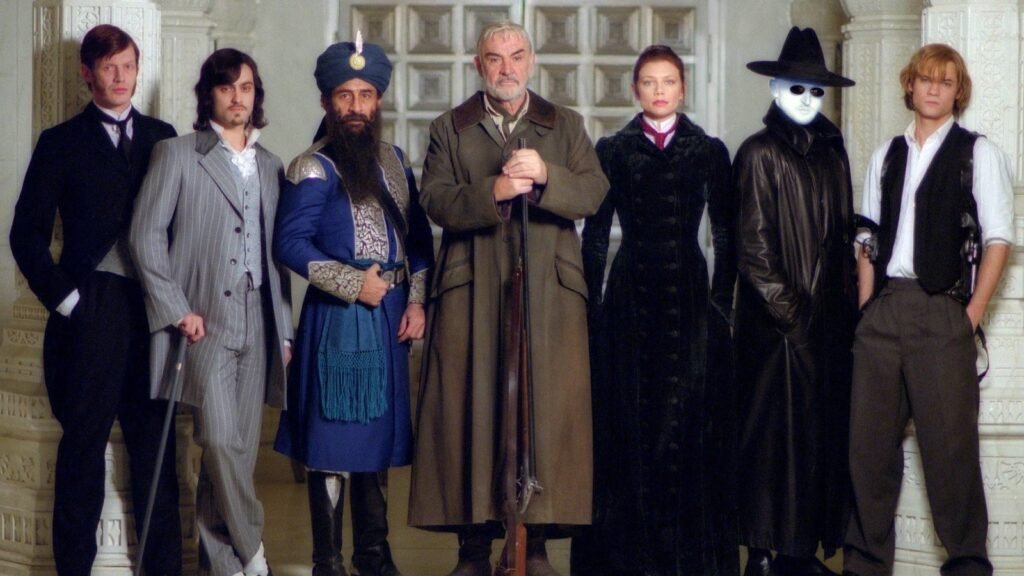 A equipe do filme A Liga Extraordinária (2003)