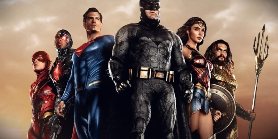 A Liga da Justiça reunida em Liga da Justiça de Zack Snyder