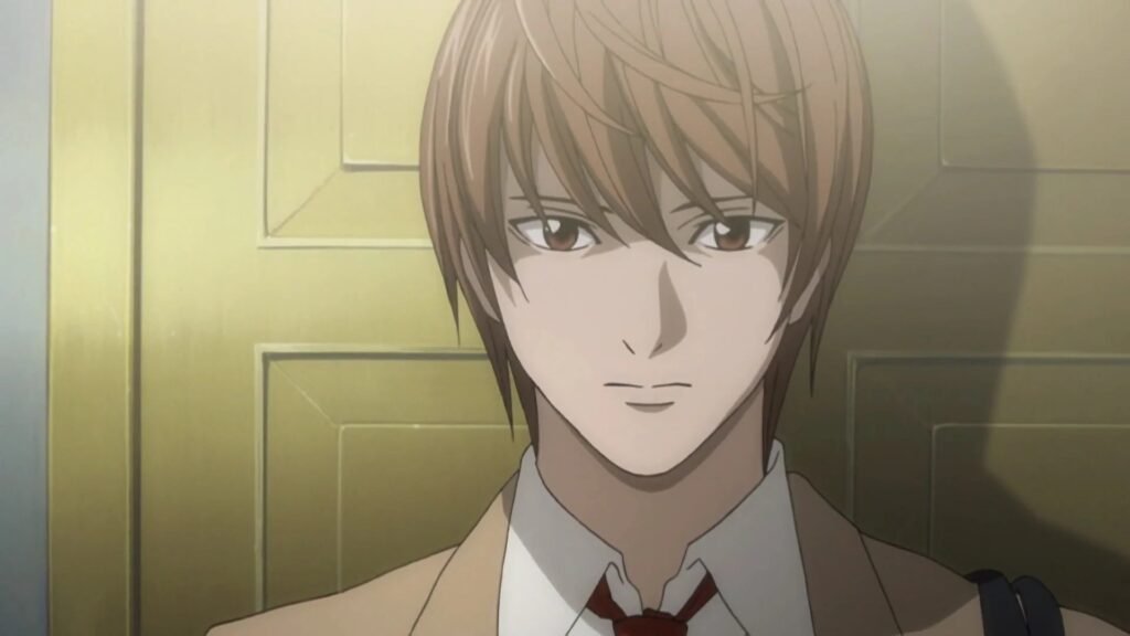 Light Yagami no anime de Death Note