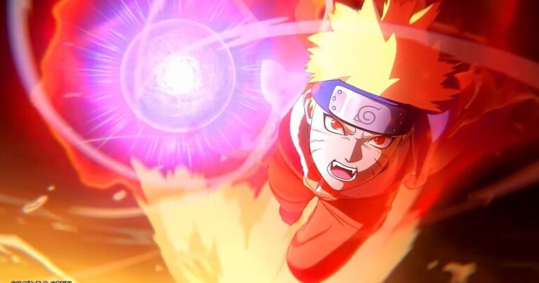Naruto prepara um Rasengan gigante em cena do trailer de Naruto Mobile