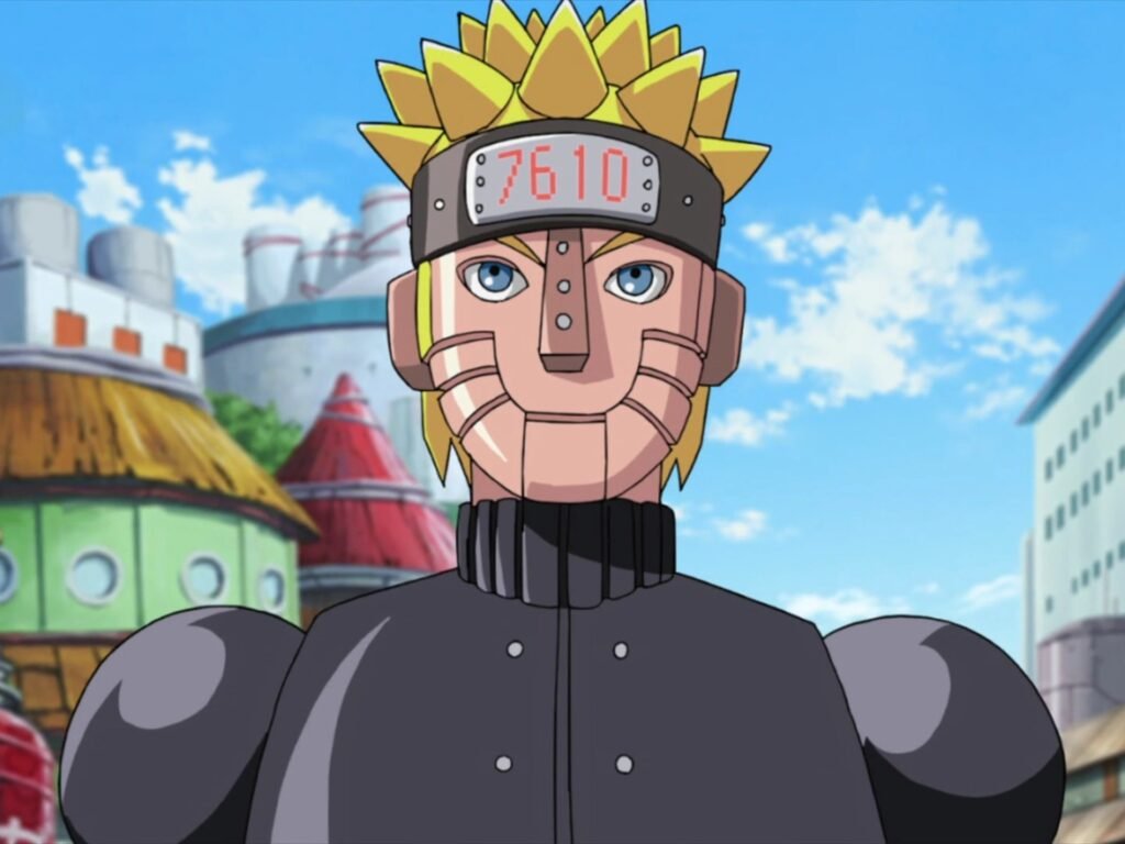 O Mecha-Naruto, do arco filler "Power" de Naruto Shippuden