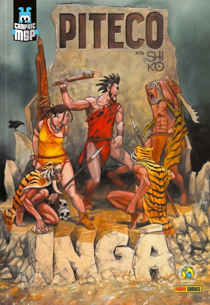 Capa de Piteco: Ingá (Graphic MSP), de Shiko