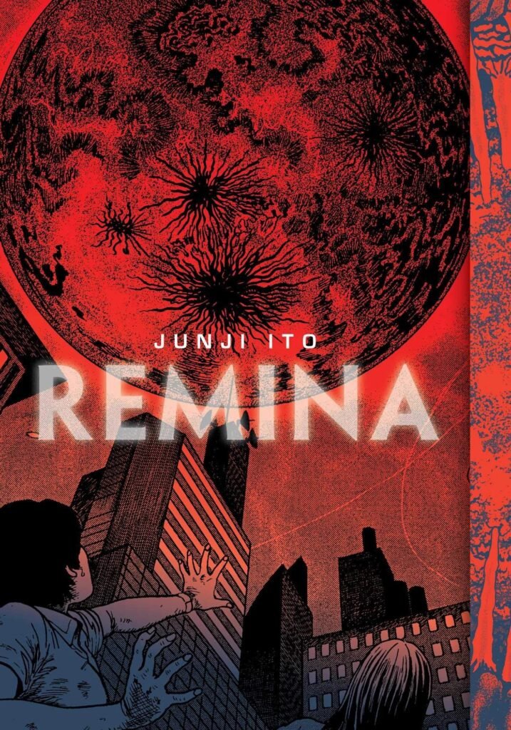 Capa de Remina, mangá de volume único de Junji Ito