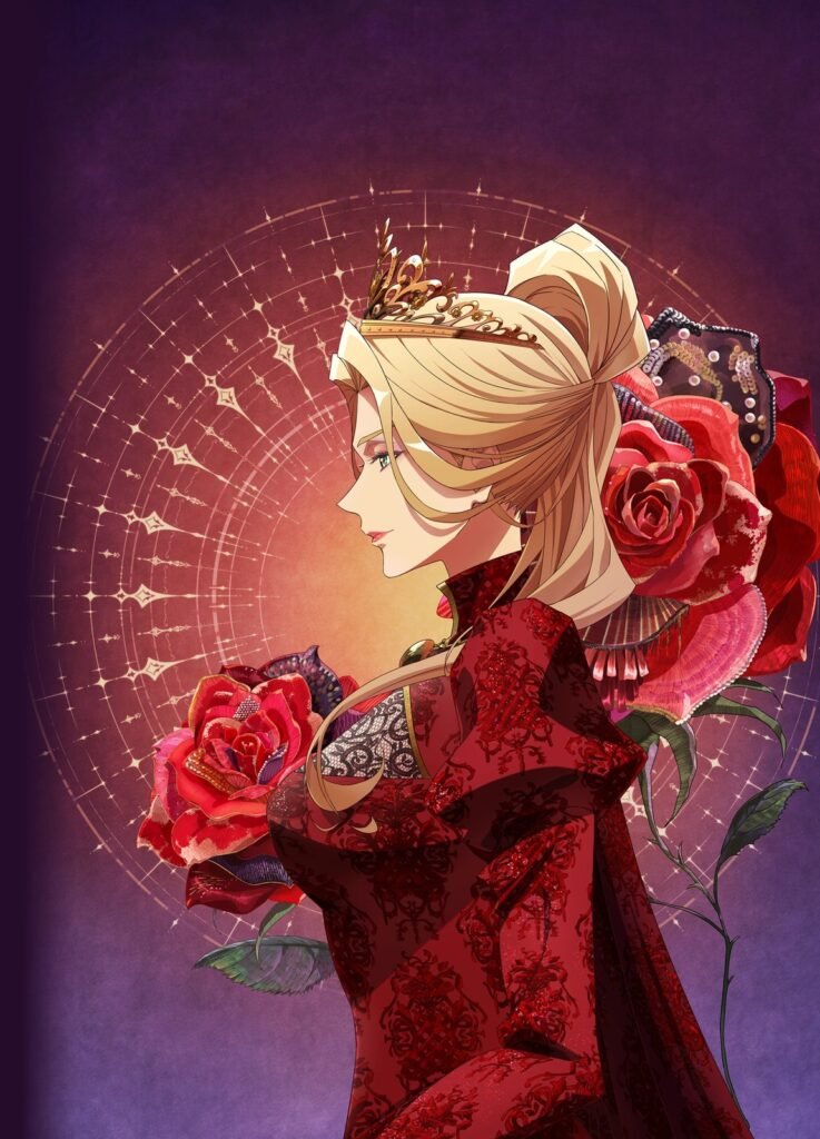 Navier, a imperatriz do Império Oriental, na arte do anime The Remarried Empress