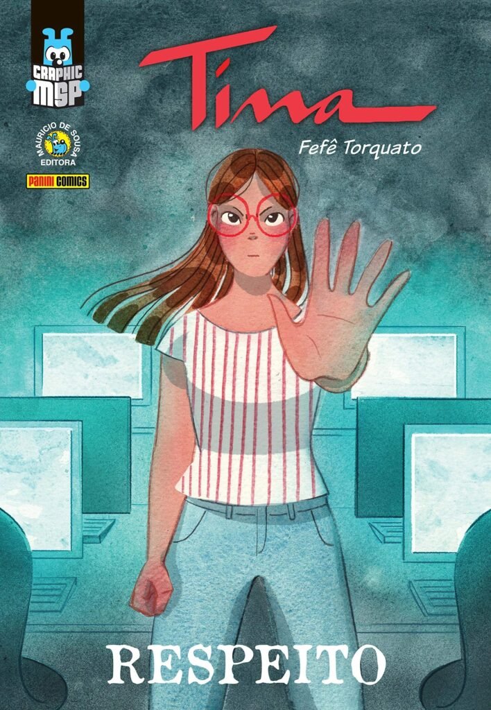 Capa de Tina: Respeito (Graphic MSP), de Fefê Torquato