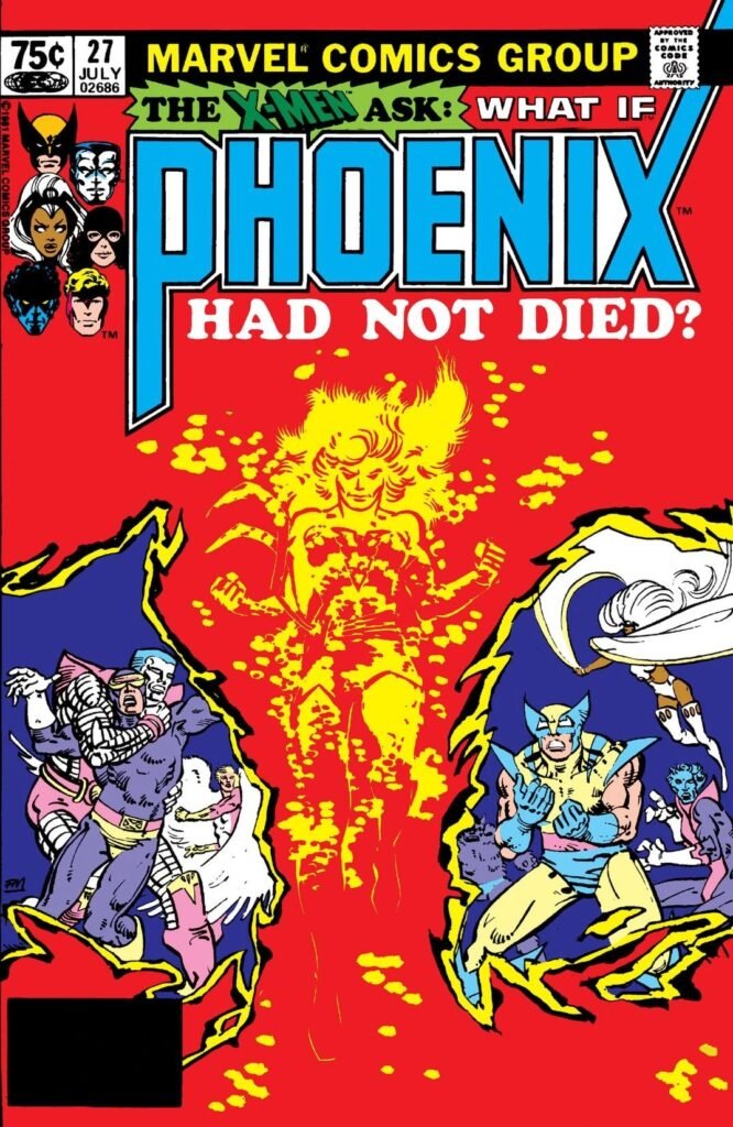 Capa de What If? #27: "E se a Fênix não tivesse morrido?"